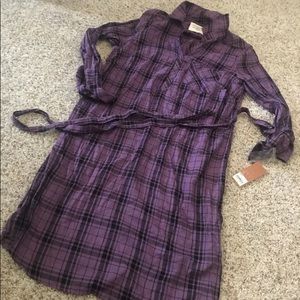 New with tags plaid dress